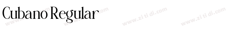Cubano Regular字体转换 Cubano Regular字体转换